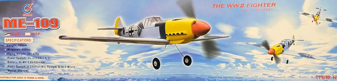 Guanli ME-109 "Easy WWII Fighter"