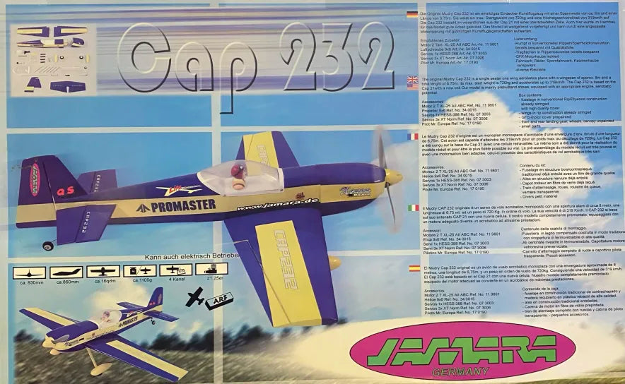 Jamara Cap 232 ARF